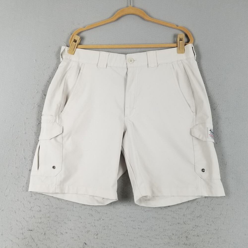 Bimini Bay Outfitters Shorts Mens 38 Performance Cargo Outdoor Fishing